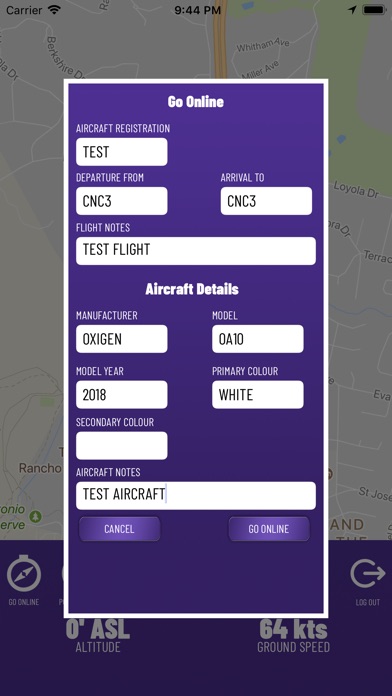 GA Flight Tracker screenshot 2
