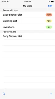 baby shower checklist pro iphone screenshot 1
