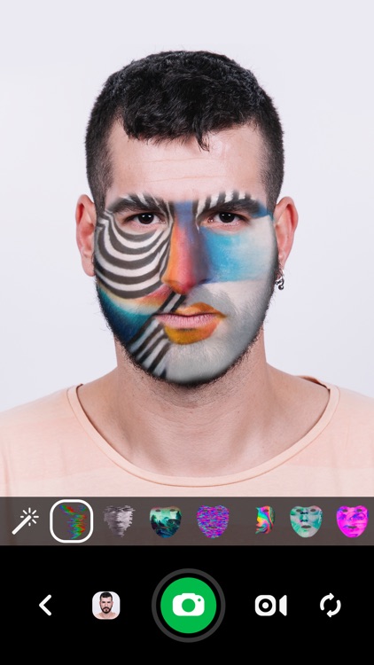 Glitch Mask Camera Pro