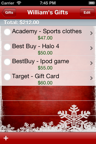 My Christmas List screenshot 3