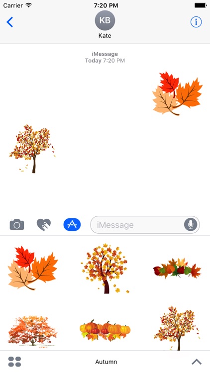 Autumn Stickers