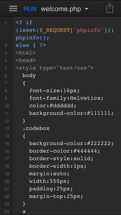 DraftCode Offline PHP IDE