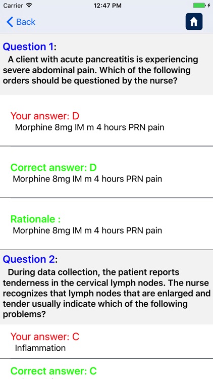 Medical-Surgical Nursing Quiz screenshot-4