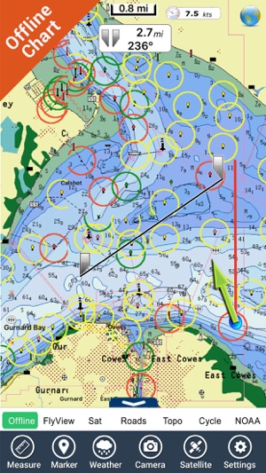 Marine : Solent HD - GPS Map Navigator(圖4)-速報App