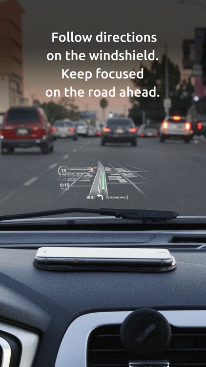 Hudway Go: Navigation with HUD