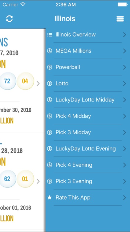 Lottery Results: Illinois