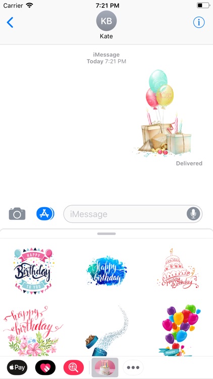 Birthday Wishes 2018 Stickers