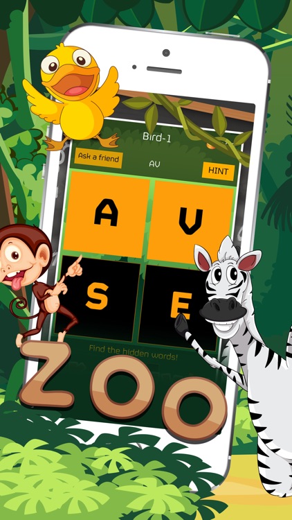 Connect Animals Letter Puzzle Games