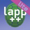 The lapp++ lite indoor lap counter has the core functionality of the lapp++ app minus some convenience features