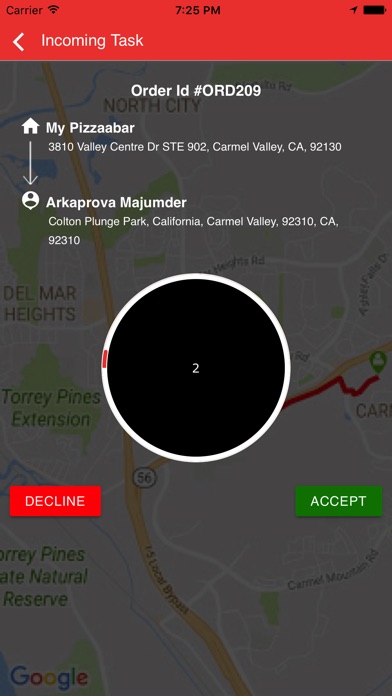Go4FoodDelivery - Driver App screenshot 2