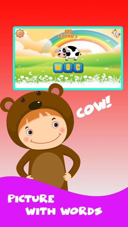 Farm Animal Word Scramble Game