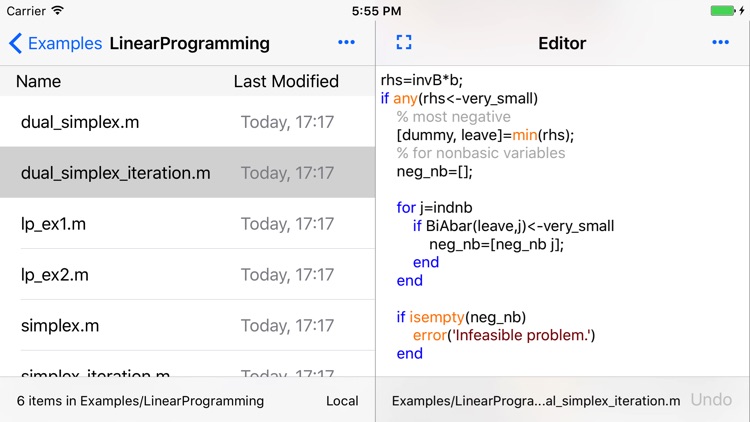 SIMO : Matlab programming app screenshot-4
