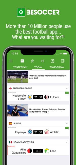 besoccer pour iphone