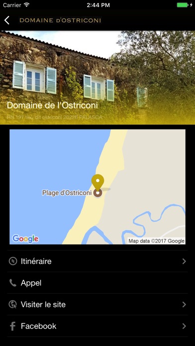 Domaine d’Ostriconi screenshot 2
