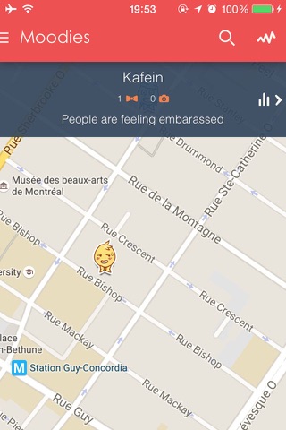Moodies - Map of feelings screenshot 3