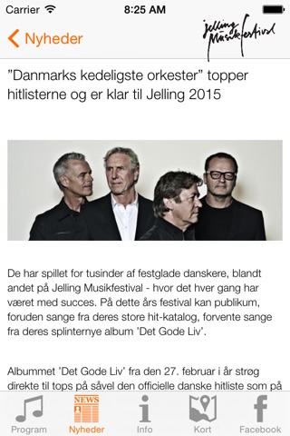 Jelling Musikfestival screenshot 3