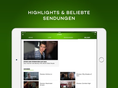 sixx – Live TV und Mediathek screenshot 3