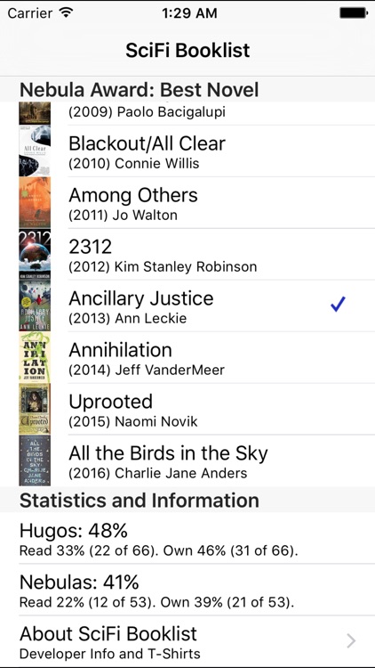 SciFi Booklist screenshot-4