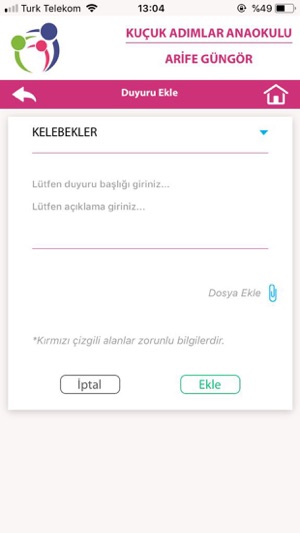 Küçük Adımlar Anaokulu(圖3)-速報App