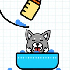 Activities of Happy Corgi - Draw a Line