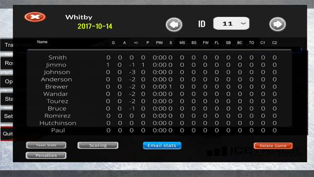 IceTrack Hockey Statistics(圖5)-速報App