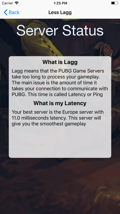 Server Status for PUBG Mobile screenshot 2