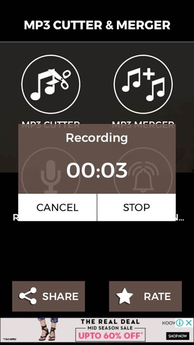 Audio Recorder Ring Cutter Mer screenshot 4