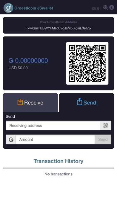 JSWallet screenshot 4