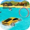 Get ready for car race on water surface