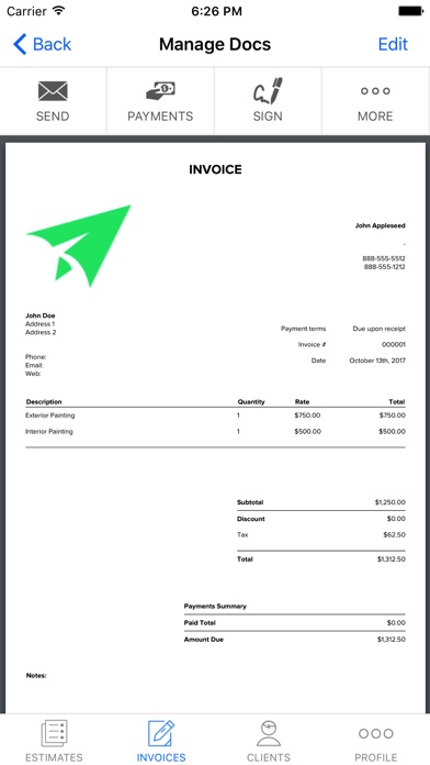 homeyou Track for Contractors screenshot 2