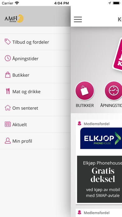 AMFI Orkanger Kundeklubb screenshot 2