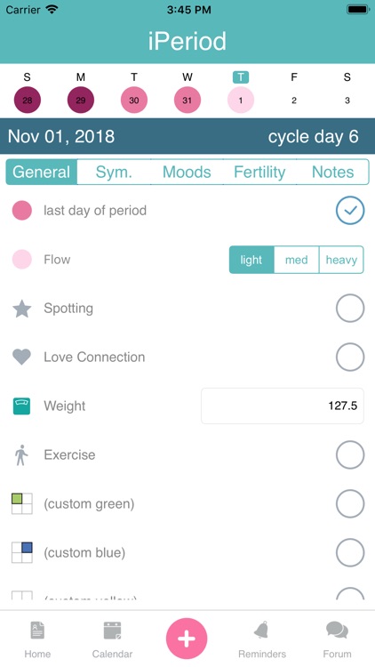 iPeriod Lite Period Tracker