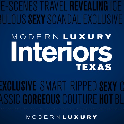 Modern Luxury Interiors Texas Magazine iOS App