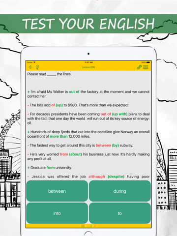 English Tests: Prepositions screenshot 4