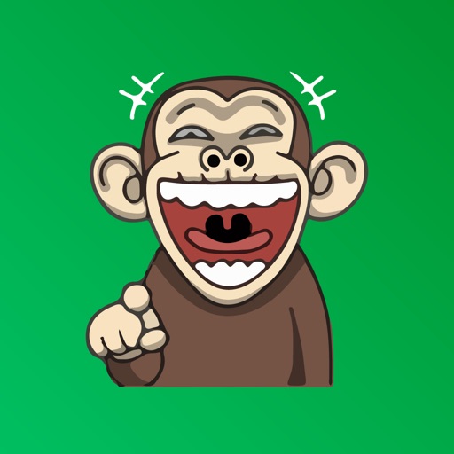 Penny the Naughty Monkey Emoji by Gazi Ahmed