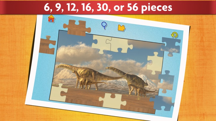Dinosaurs: Jigsaw Puzzle Game