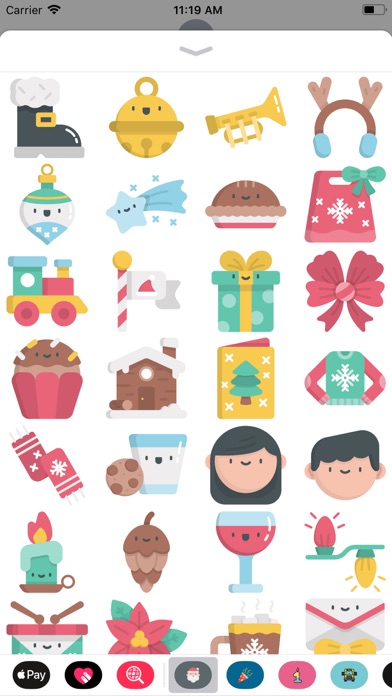 Christmas Sticker Collection screenshot 2