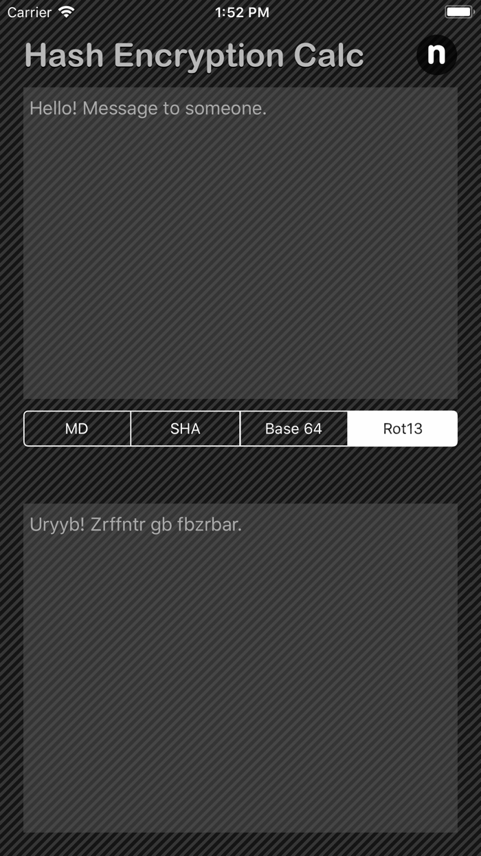 Hash  Encryption Calculator