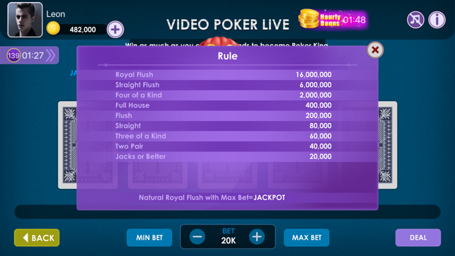 Video Poker Live(圖4)-速報App