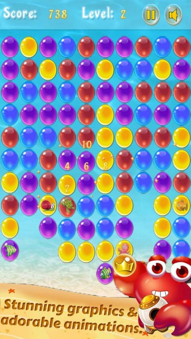 Balloon Sea Fish Pop screenshot 3