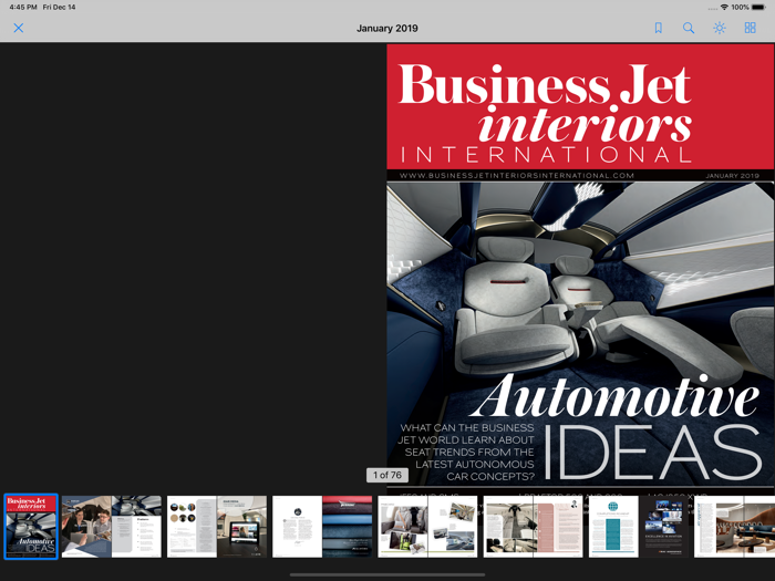 Business Jet Interiors