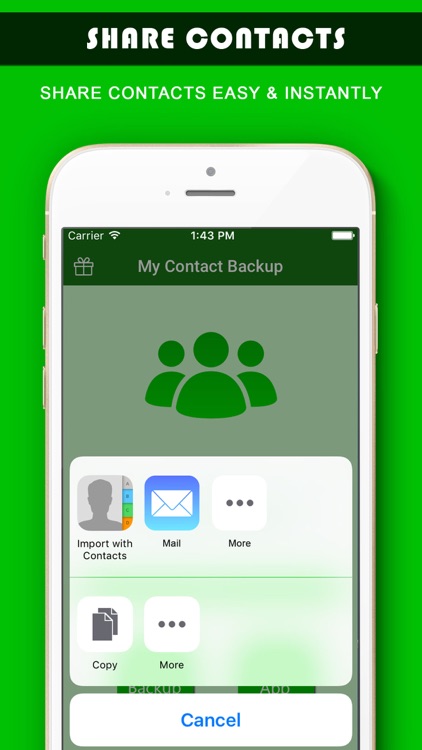 My Contact Backup -Easy Backup screenshot-3