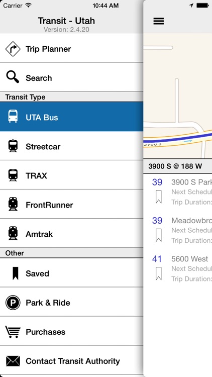 Transit Tracker - Utah (UTA)
