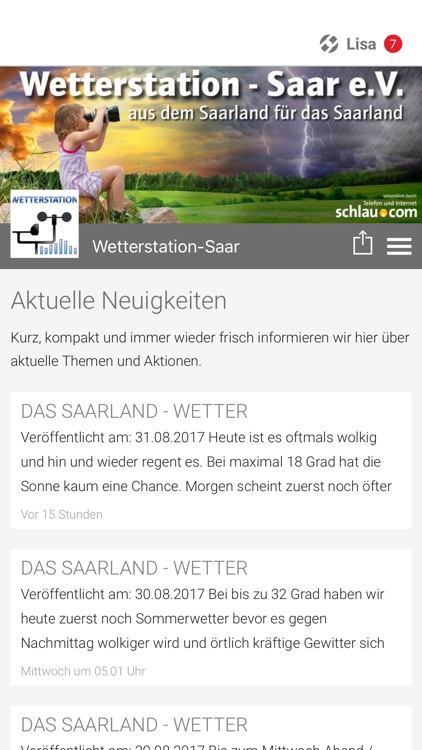 Wetterstation-Saar