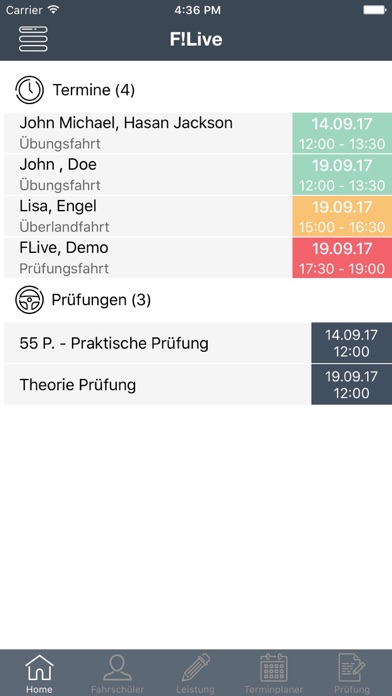 FahrschuleLive screenshot 2