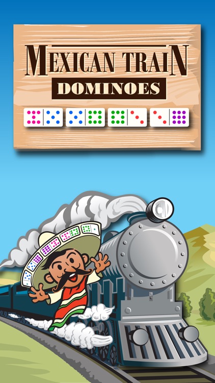 Mexican Train Dominoes Deluxe