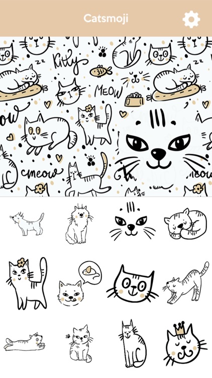 Catsmoji Kitty Cat Emoji and Stickers screenshot-0