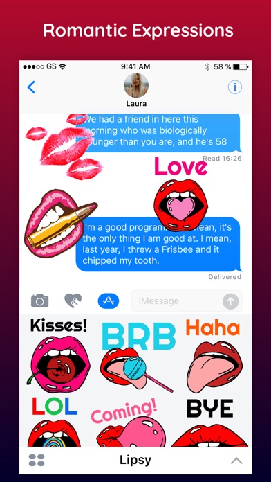Lippo DirtyMoji Sticker Emojis screenshot 2