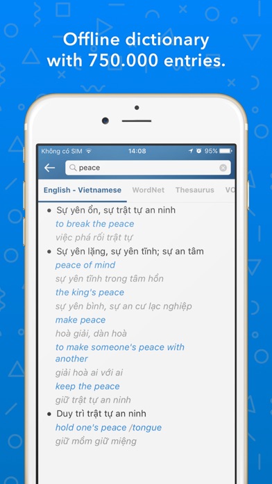 How to cancel & delete Vietnamese Dictionary Offline from iphone & ipad 1