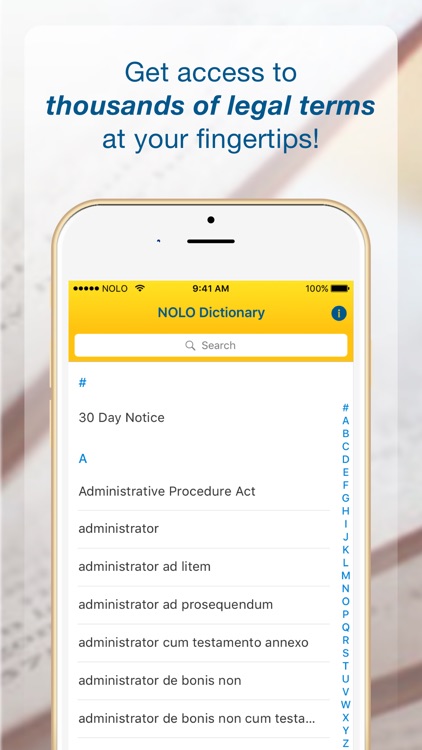 Nolo's English Law Dictionary